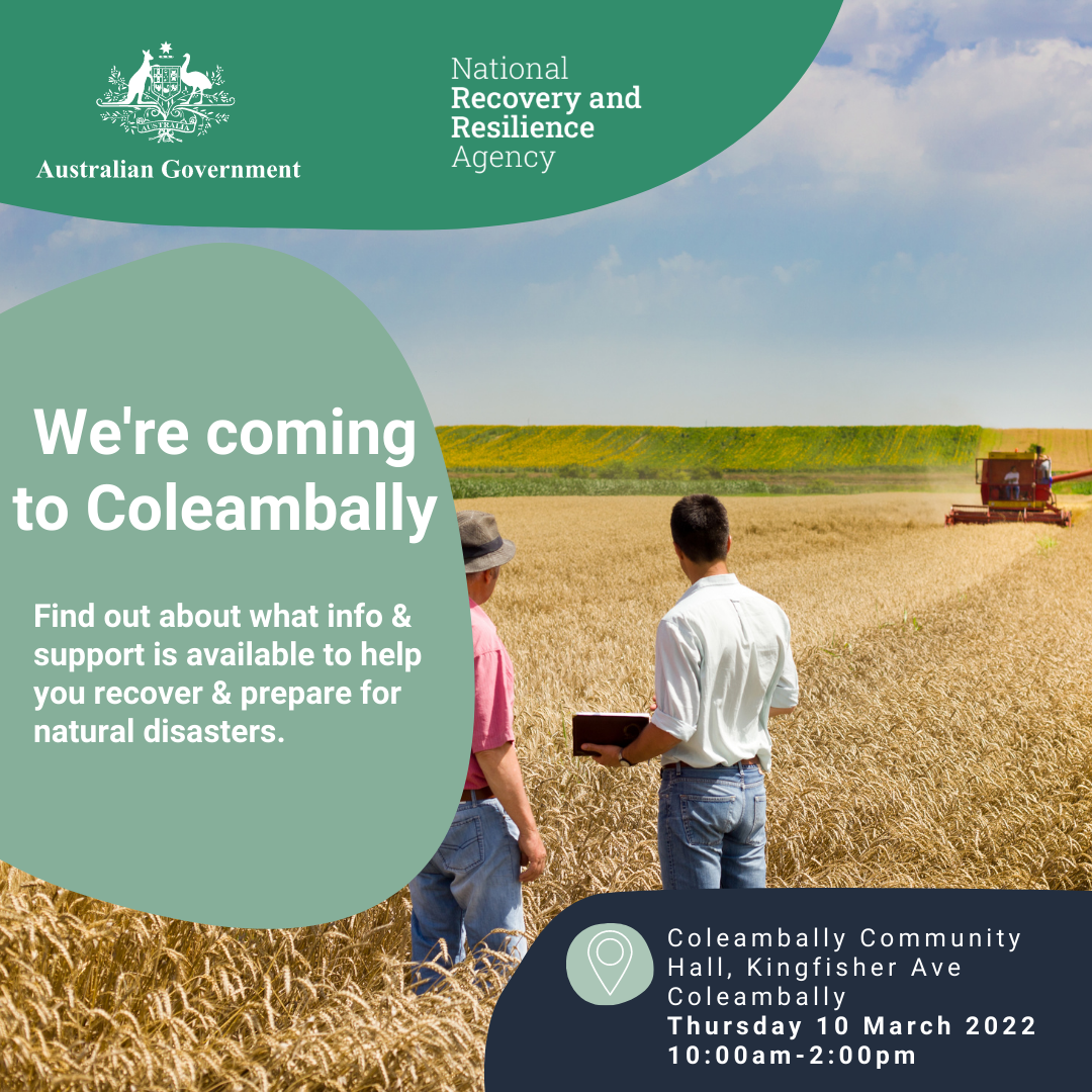 Community Outreach Events - Support available for farmers, farm workers and the community