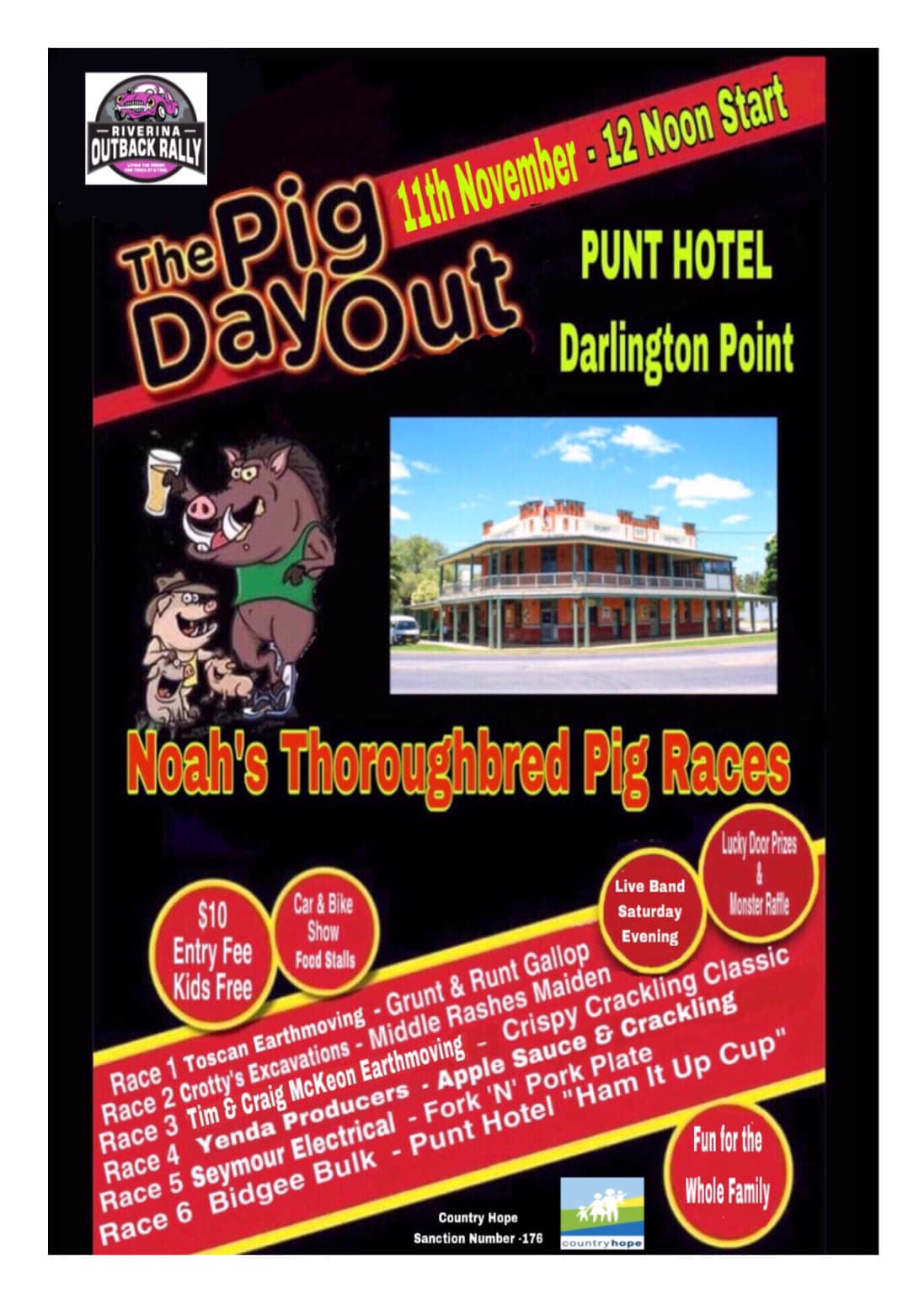 Darlington Point Pig Day Out