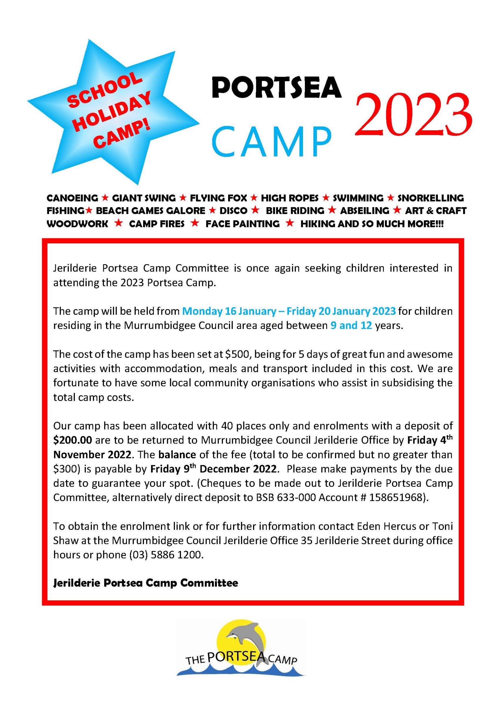 2023 Portsea Camp