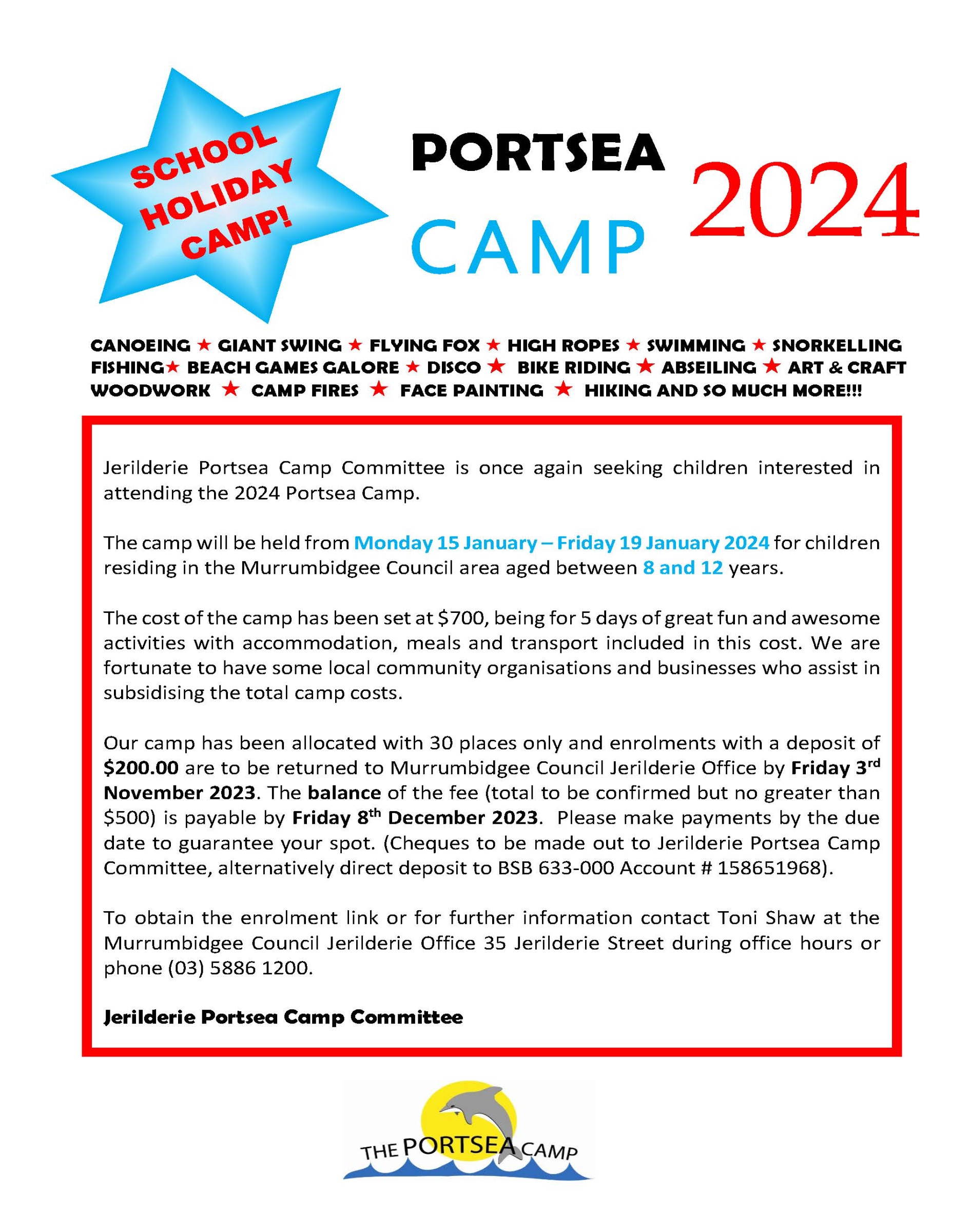 Portsea Camp 2024