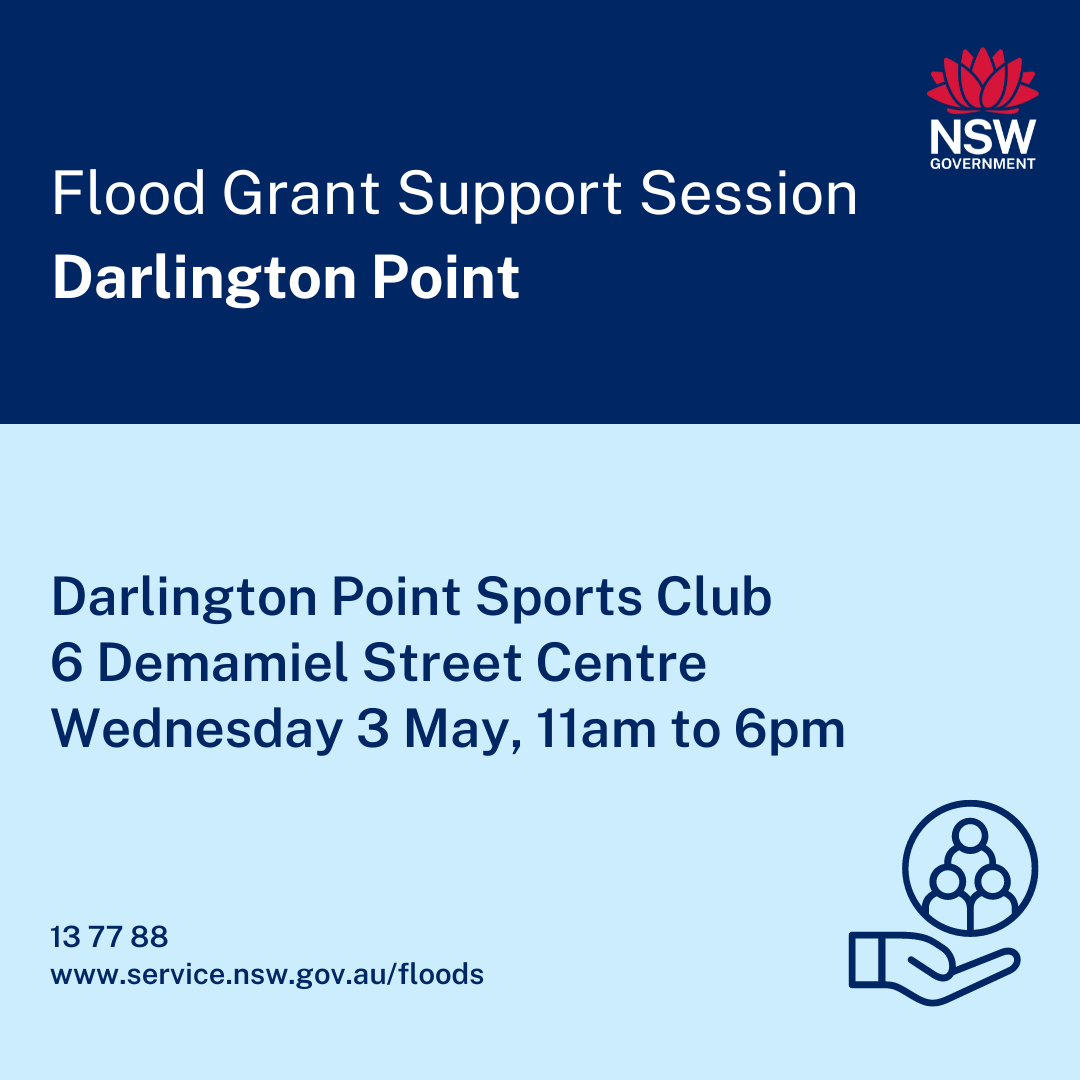 Flood Grant Support Session - Darlington Point