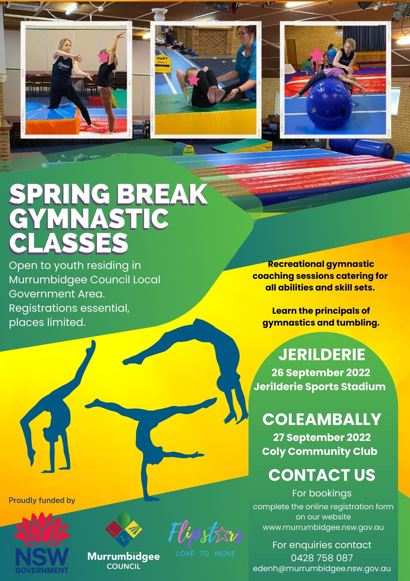 Spring Break Gymnastic Classes