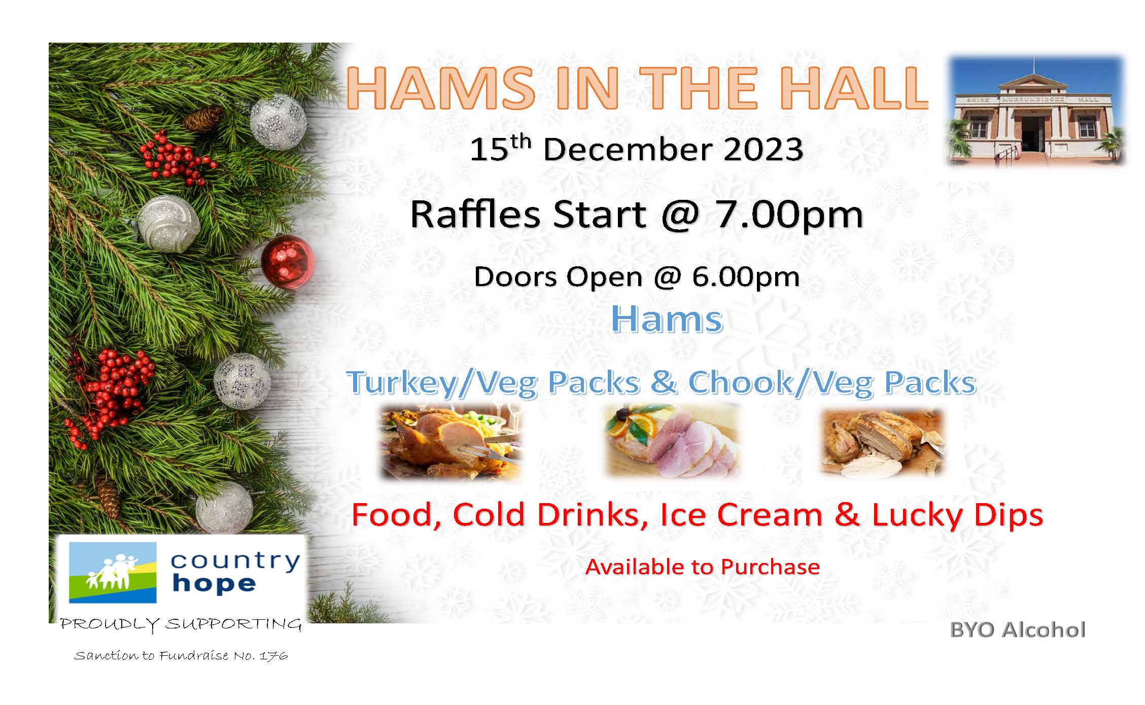 Hams in the Hall