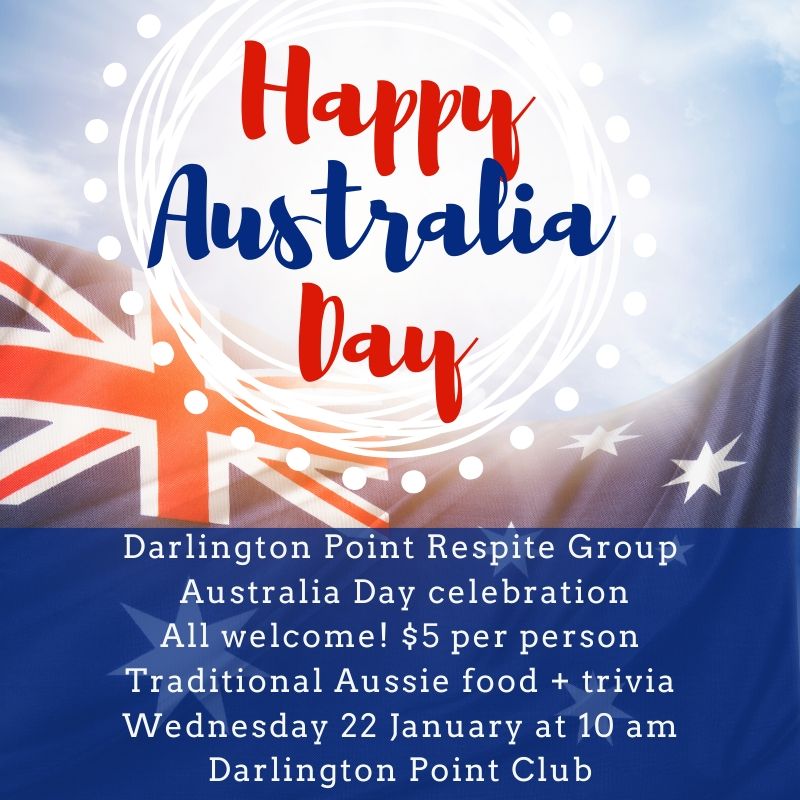 Darlington Point Respite Group Australia Day celebrations