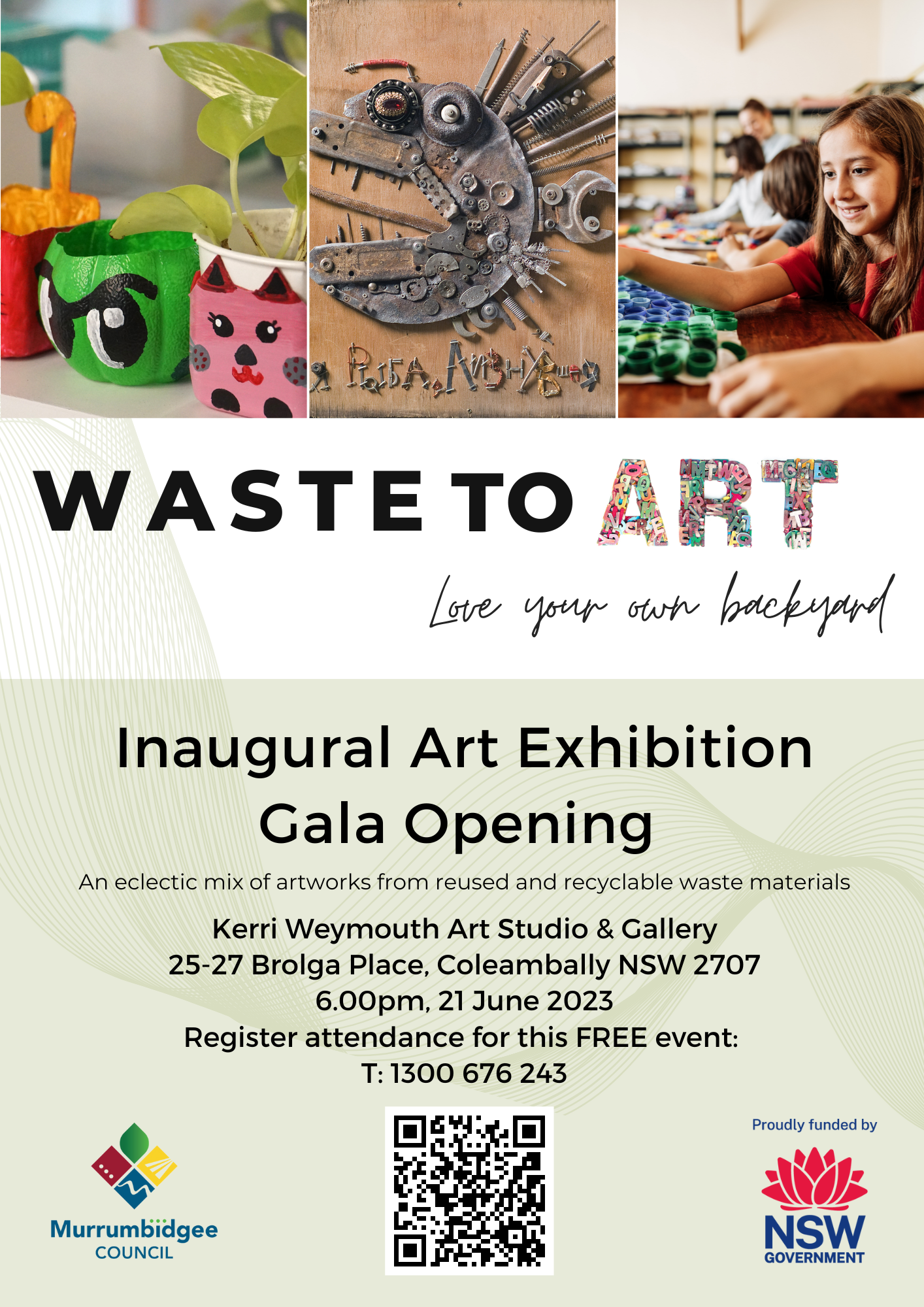 Waste to Art Inaugural Art Exhibition Gala Opening