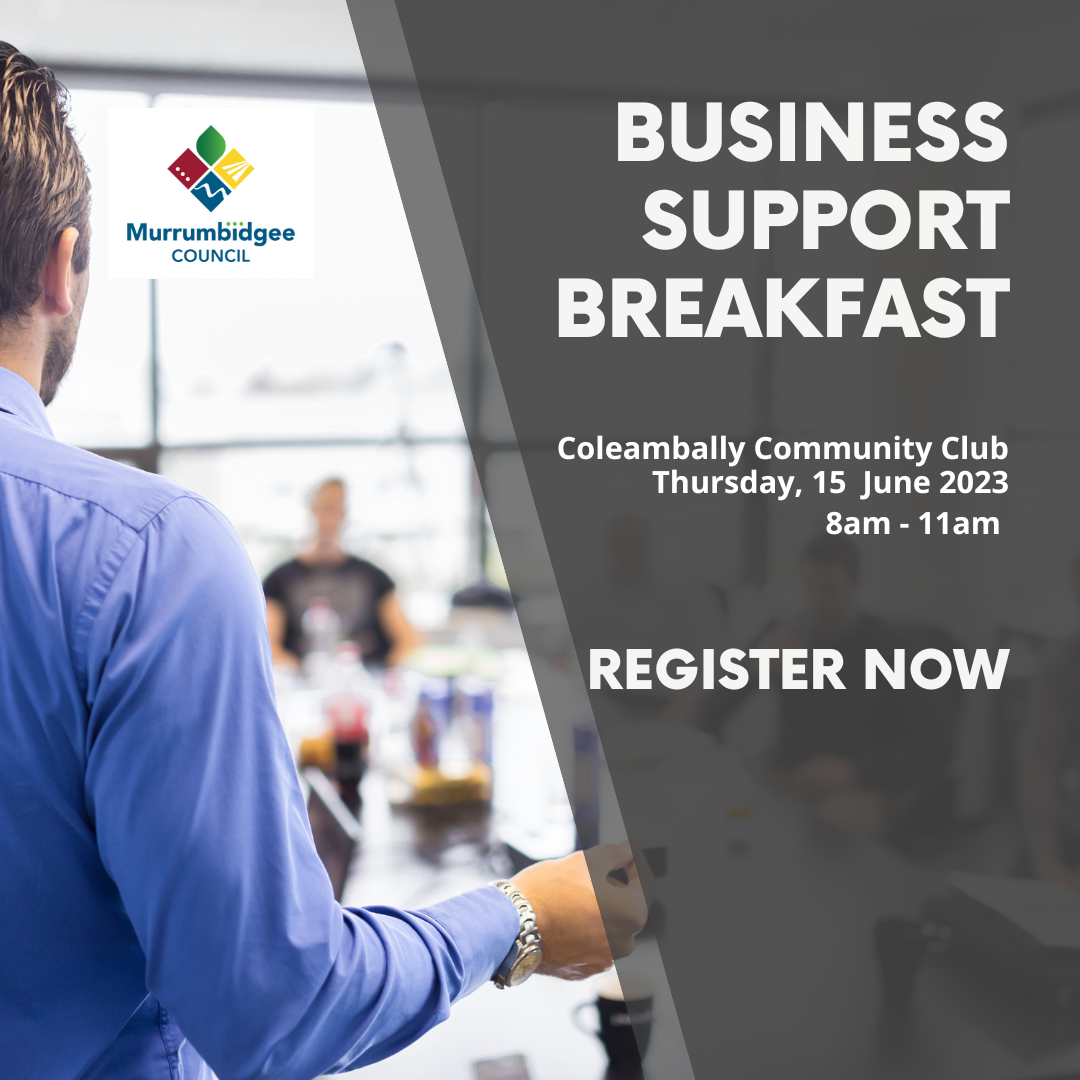 Business Support Breakfast - Coleambally