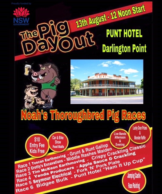 The Pig Day Out - Darlington Point